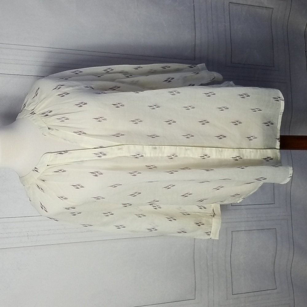 PAIGE Sammy Button Front Top - Picture 2 of 14